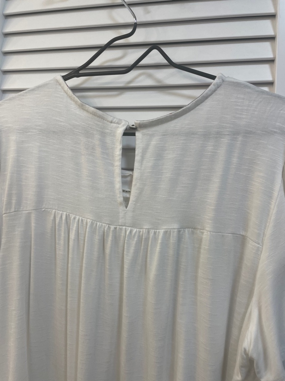 Knox Rose White Peasant Tunic Embroidery Size XL - Picture 7 of 8